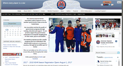 Desktop Screenshot of americanspecialhockey.org